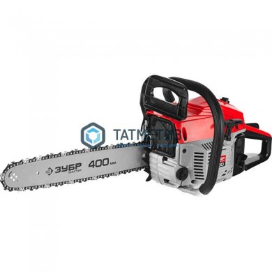 Пила цепная бензиновая, ЗУБР, хромир. цилиндр, праймер, 45 см3 (1,6 кВт), шина 40 см, 11500 об/мин -  магазин крепежа «ТАТМЕТИЗ»