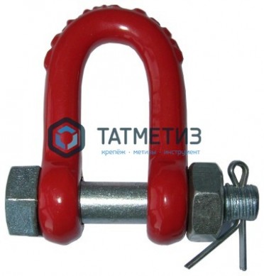 Скоба такелажная 16 мм (8т) GM049-G8 | «ТАТМЕТИЗ» Скоба такелажная 16 мм (8т) GM049-G8 - магазин крепежа «ТАТМЕТИЗ»
