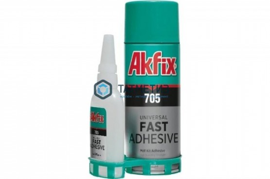 Набор для склеивания (В25 гр + 100мл) Akfix (24) -  магазин крепежа «ТАТМЕТИЗ»