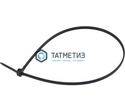 Хомут-стяжка нейлон  200 х 4,8  (100 шт/уп)  REXANT черный -  магазин крепежа «ТАТМЕТИЗ»