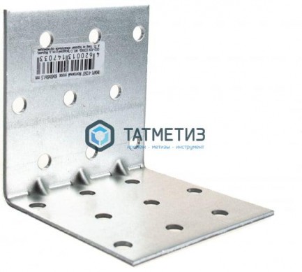 Усиленный монтажный уголок 60x60x60x1,5 mm RKMP5 -  магазин крепежа «ТАТМЕТИЗ»