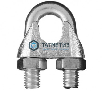 Зажим троса DIN 741 19 20 GL | «ТАТМЕТИЗ» Зажим троса DIN 741 19 20 GL - магазин крепежа «ТАТМЕТИЗ»