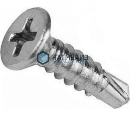Саморезы оконные 3,9х25 сверло цинк  (16 000 шт/уп) КК -  магазин крепежа «ТАТМЕТИЗ»
