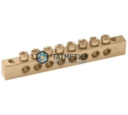 Шина нулевая 6х9-8 1 Navigator -  магазин крепежа «ТАТМЕТИЗ»