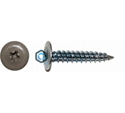 Саморез п/ш остр. 4,2x25 RAL 7024 (500 шт/уп) | «ТАТМЕТИЗ» Саморез п/ш остр. 4,2x25 RAL 7024 (500 шт/уп) - магазин крепежа «ТАТМЕТИЗ»