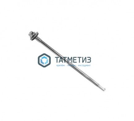 Саморез для сэндвич-панелей 6,3/5,5х190 (550 шт/уп) DR Ruspert | «ТАТМЕТИЗ» Саморез для сэндвич-панелей 6,3/5,5х190 (550 шт/уп) DR Ruspert - магазин крепежа «ТАТМЕТИЗ»