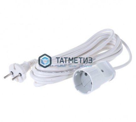 Удлинитель 1х5м УШ-6 без заземл. ПВС 2х0, 75 UNIVersal -  магазин крепежа «ТАТМЕТИЗ»