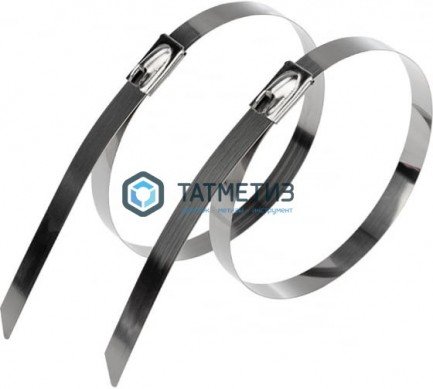 Хомут-стяжка стальной 400 х 4, 6 (50) REXANT | «ТАТМЕТИЗ» Хомут-стяжка стальной 400 х 4, 6 (50) REXANT - магазин крепежа «ТАТМЕТИЗ»