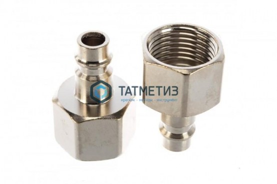 Ниппель универсальный быстросъемный ("папа"), внутренняя резьба 1/2", 2 шт.// STELS -  магазин крепежа «ТАТМЕТИЗ»