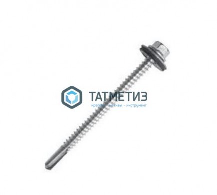 Саморез кровельный 5,5x 76 (100 шт/уп) DR -  магазин крепежа «ТАТМЕТИЗ»