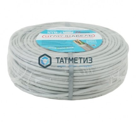 Кабель силовой NYM 3 х 1,5 мм  (100 м/бух) -  магазин крепежа «ТАТМЕТИЗ»