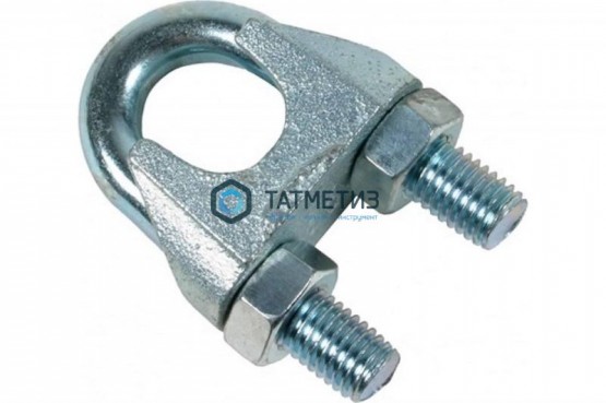 Зажим троса DIN 741 22 | «ТАТМЕТИЗ» Зажим троса DIN 741 22 - магазин крепежа «ТАТМЕТИЗ»