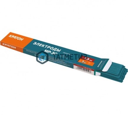 Электроды МР-3С №2,5 Кратон синие (1 кг/уп) | «ТАТМЕТИЗ» Электроды МР-3С №2,5 Кратон синие (1 кг/уп) - магазин крепежа «ТАТМЕТИЗ»