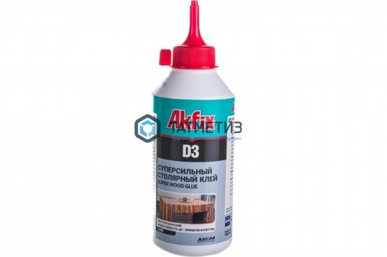 Столярный клей  500 гр D3 Akfix (12) -  магазин крепежа «ТАТМЕТИЗ»
