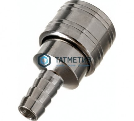 Муфта универсальная быстросъемная ("мама"), со штуцером "елка" под шланг 10 мм, 1 шт.// Stels | «ТАТМЕТИЗ» Муфта универсальная быстросъемная ("мама"), со штуцером "елка" под шланг 10 мм, 1 шт.// Stels - магазин крепежа «ТАТМЕТИЗ»