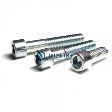 Винт с внутр 6-гр DIN 912, оц 10х 30 (уп 25 кг/ 930шт)* | «ТАТМЕТИЗ» Винт с внутр 6-гр DIN 912, оц 10х 30 (уп 25 кг/ 930шт)* - магазин крепежа «ТАТМЕТИЗ»