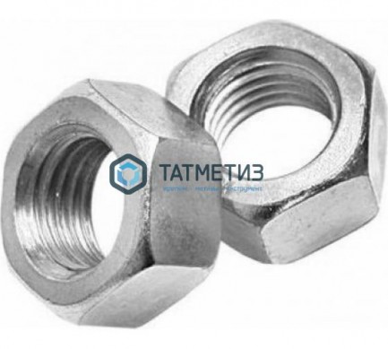 Гайка DIN 934, оцинк М22  КП 8  (уп 25кг / 362шт)* ГОСТ 5927 -  магазин крепежа «ТАТМЕТИЗ»