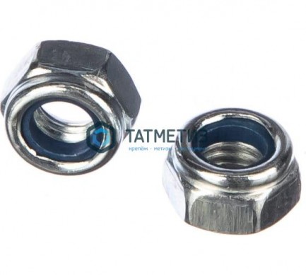 Гайка самоконтр DIN 985, оц М3 (1 000 шт/уп) ТК | «ТАТМЕТИЗ» Гайка самоконтр DIN 985, оц М3 (1 000 шт/уп) ТК - магазин крепежа «ТАТМЕТИЗ»