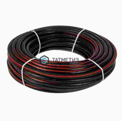 Рукав пропан/ацетилен кл.I-9х0,63 ГОСТ 9356-75 (черный, красная полоса, 50м) | «ТАТМЕТИЗ» Рукав пропан/ацетилен кл.I-9х0,63 ГОСТ 9356-75 (черный, красная полоса, 50м) - магазин крепежа «ТАТМЕТИЗ»