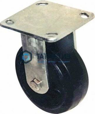 Колеса большегрузные НЕЙЛОН неповоротное с площадкой d 150 мм -  магазин крепежа «ТАТМЕТИЗ»