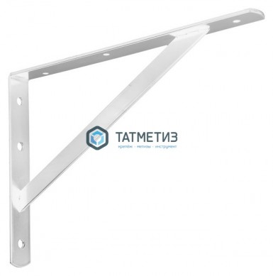 Стальной кронштейн усиленный (плоский) 200x300 оцинкованный WSWP 300 G -  магазин крепежа «ТАТМЕТИЗ»